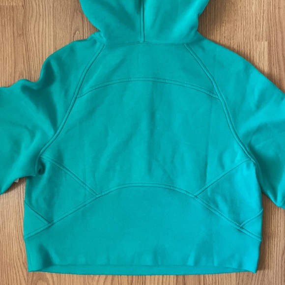 ❤️ Lululemon Scuba Oversized Half Zip Hoodie in Kelly Green XS/S NWT - Picture 9 of 9